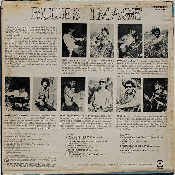 Blues Image : Blues Image (LP, Album, PR)