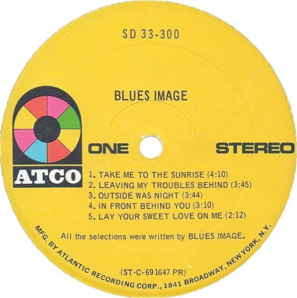 Blues Image : Blues Image (LP, Album, PR)