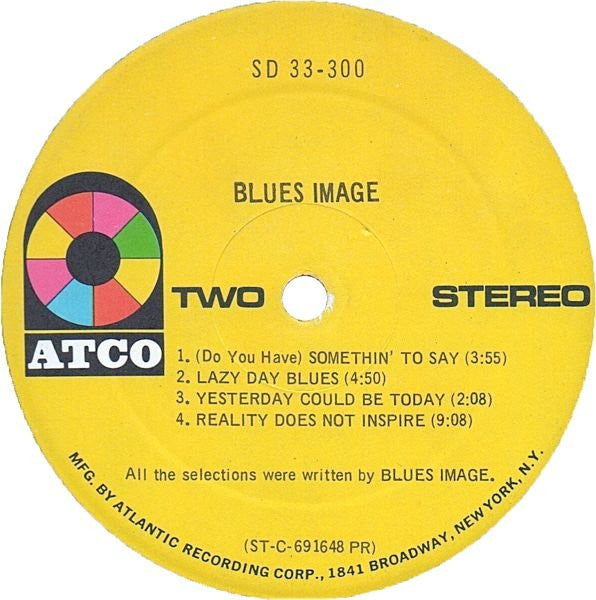 Blues Image : Blues Image (LP, Album, PR)
