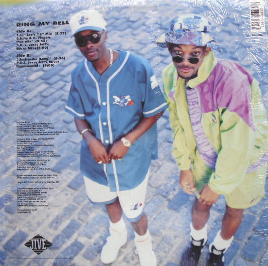 DJ Jazzy Jeff & The Fresh Prince - Ring My Bell vinyl record, 12" (Very Good (VG)) | Lulo Records