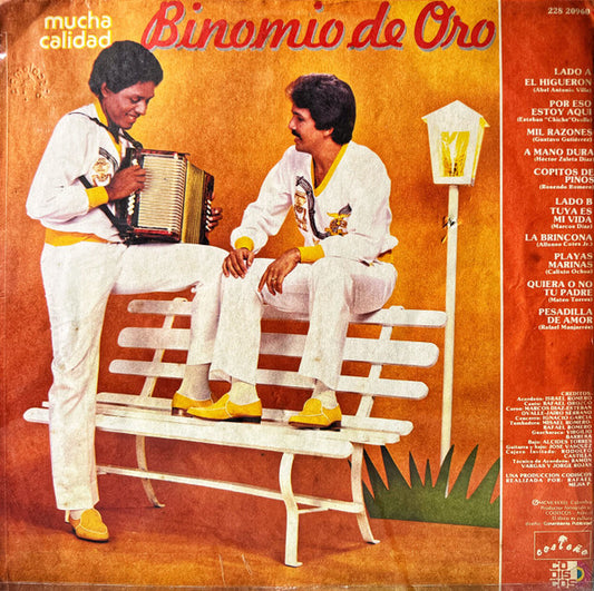 Binomio De Oro : Mucha Calidad (LP, Album)