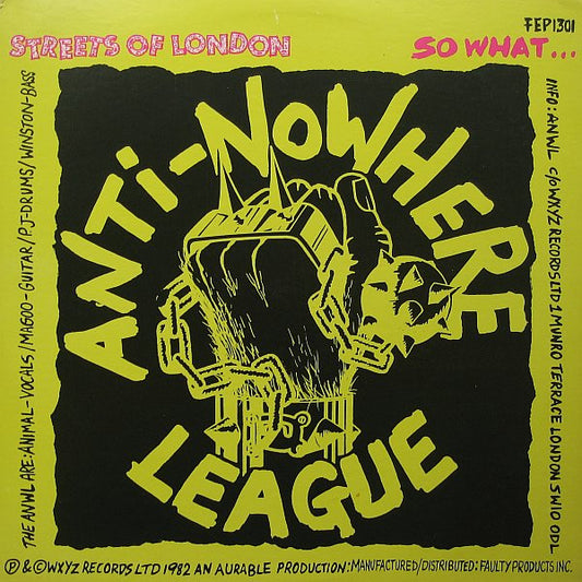 Anti-Nowhere League : I Hate...People (12", EP, Comp)