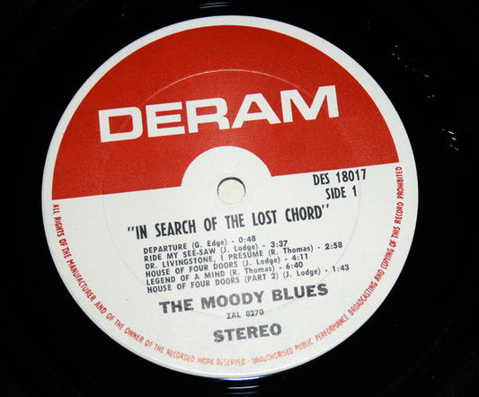 The Moody Blues - In Search Of The Lost Chord vinyl record, LP (Near Mint (NM or M-)) | Lulo Records