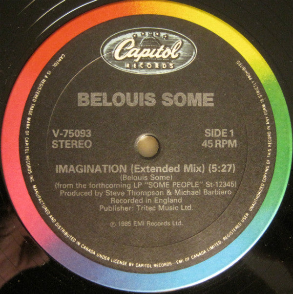 Belouis Some : Imagination (12", Single)
