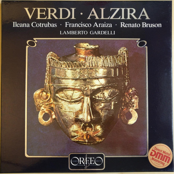 Giuseppe Verdi - Ileana Cotrubas • Francisco Araiza • Renato Bruson, Lamberto Gardelli : Alzira (2xLP + Box)