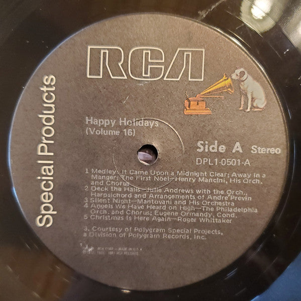 Various : True Value Hardware Stores - Happy Holidays - Volume 16 (LP, Album, Comp)
