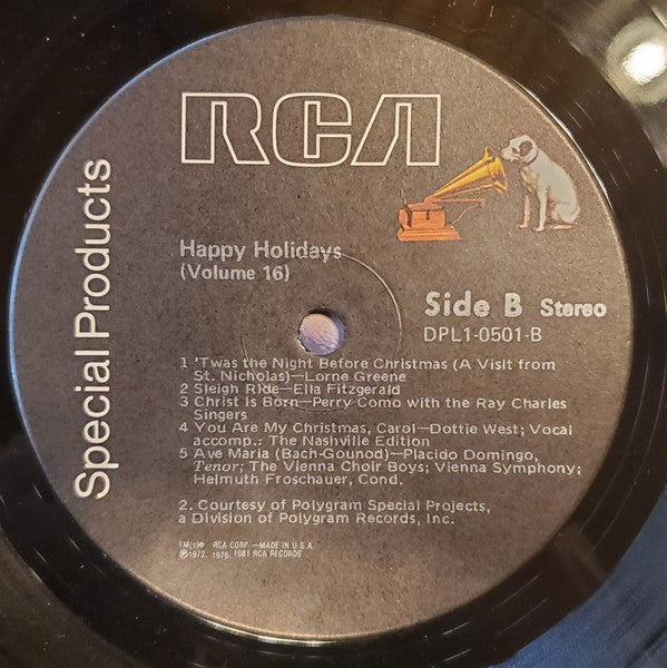 Various : True Value Hardware Stores - Happy Holidays - Volume 16 (LP, Album, Comp)