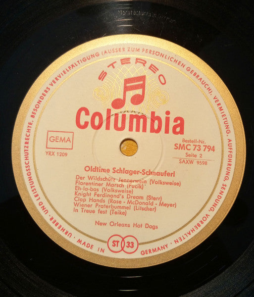 Hot Dogs : Oldtime Schlager-Schnauferl (LP, Album)