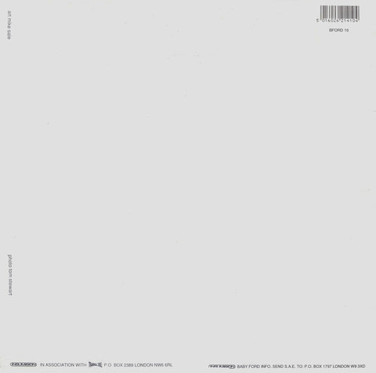 Baby Ford : Fetish (12", Single)