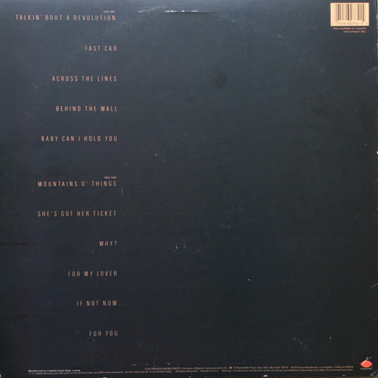 Tracy Chapman : Tracy Chapman (LP, Album, Club, Col)