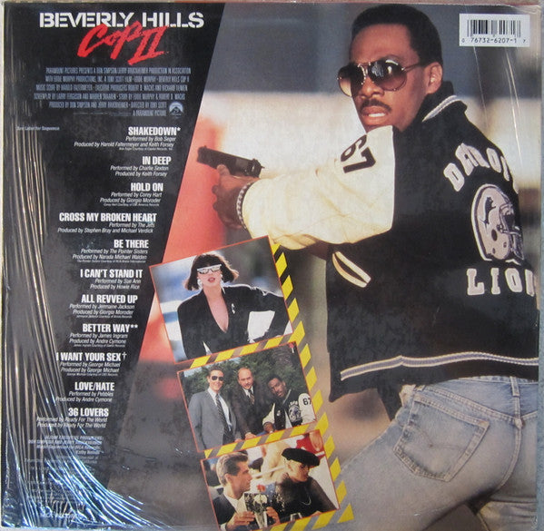 Various : Beverly Hills Cop II (The Motion Picture Soundtrack Album) (LP, Album)
