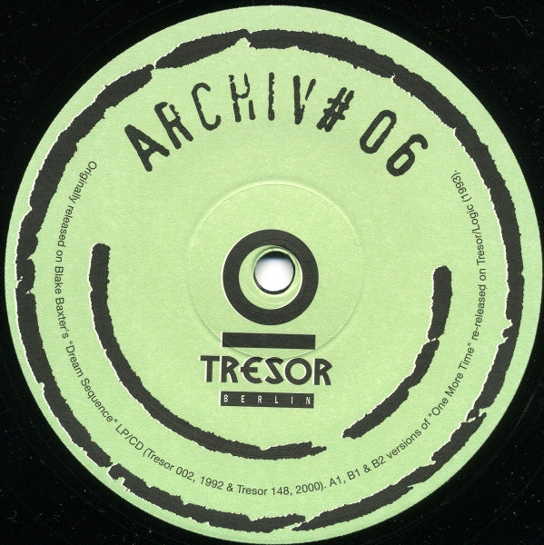 Blake Baxter : One More Time (Archiv #06) (12")