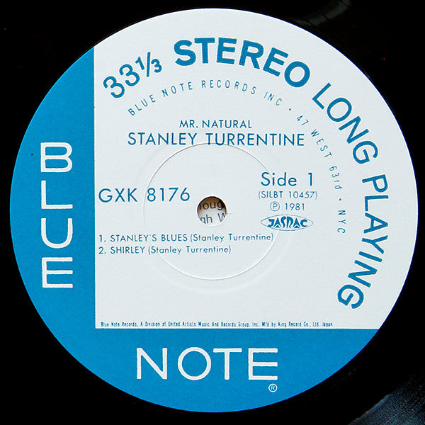 Stanley Turrentine : Mr. Natural (LP, Album)