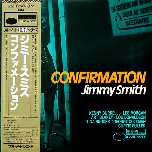 Jimmy Smith : Confirmation (LP, Album, RE)