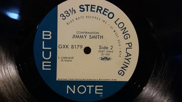 Jimmy Smith : Confirmation (LP, Album, RE)