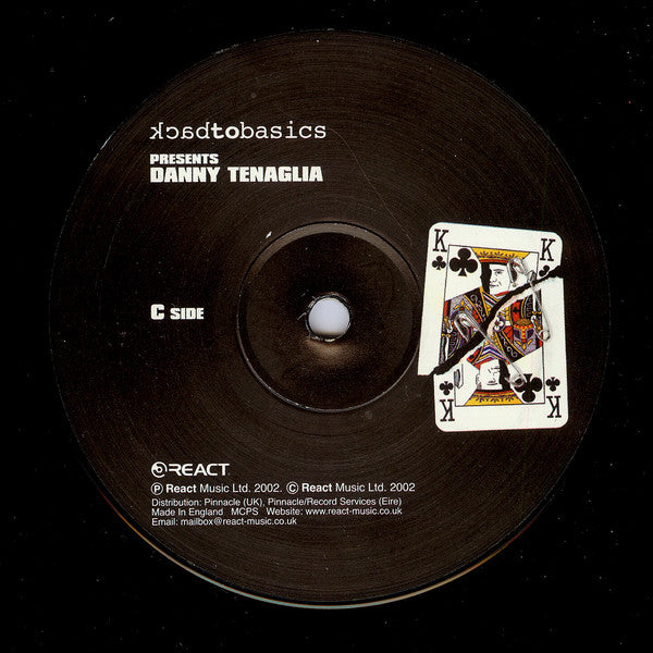Danny Tenaglia : BackToBasics Presents Danny Tenaglia (4xLP, Comp)