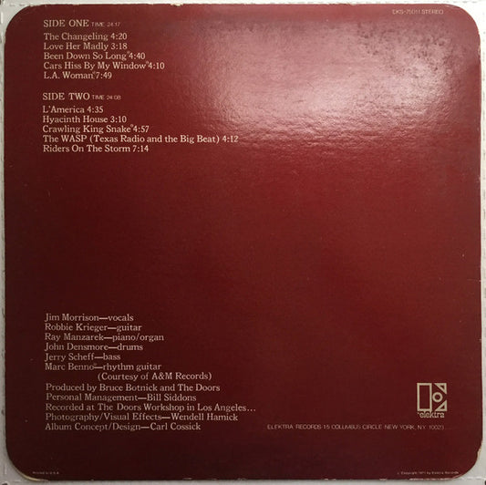 Doors* : L.A. Woman (LP, Album, Ter)