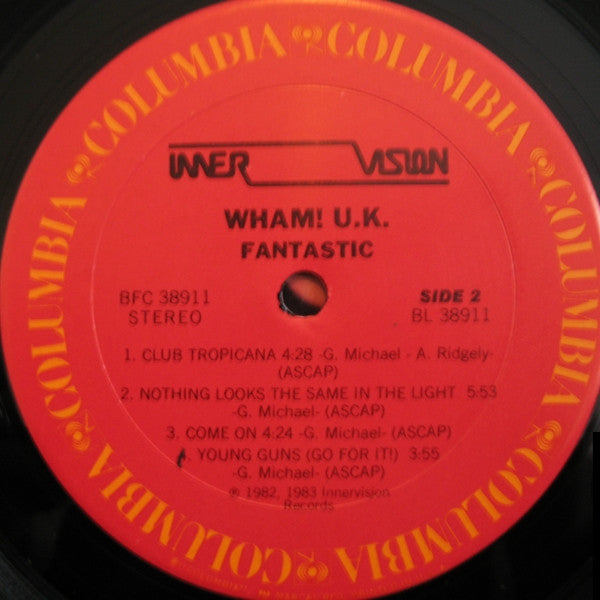 Wham! : Fantastic (LP, Album)