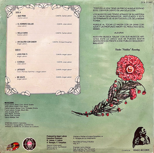 The Lebron Brothers* : Loco Por Ti (LP, Album)