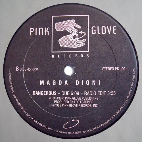 Magda Dioni : Dangerous (12")