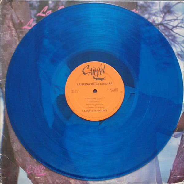 La India De Oriente : La Reina De La Guajira (LP, blu)