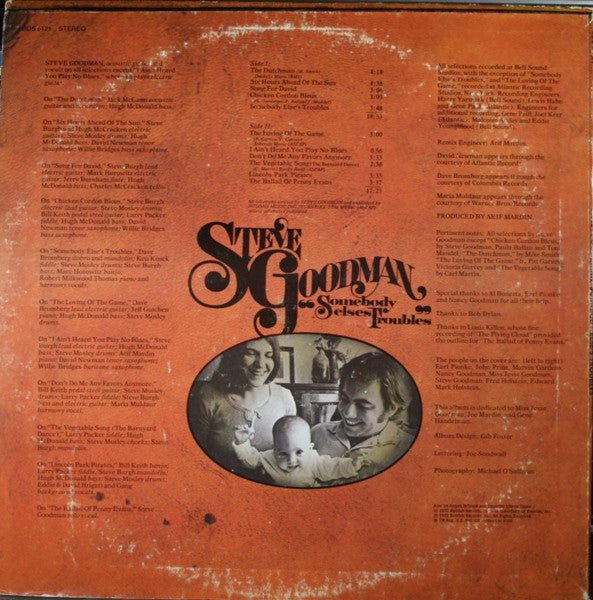 Steve Goodman : Somebody Else's Troubles (LP, Album)