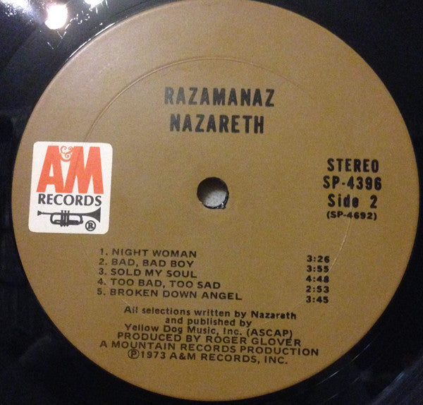 Nazareth (2) : Razamanaz (LP, Album, Gat)