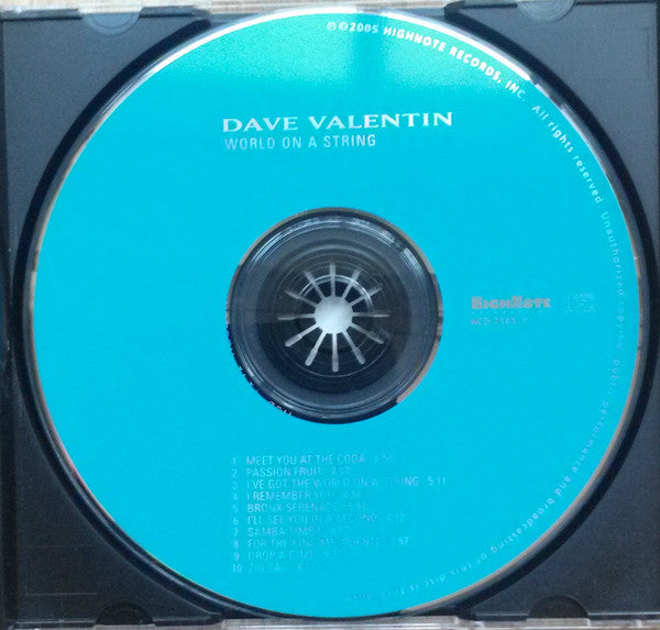 Dave Valentin : World On A String (CD, Album)