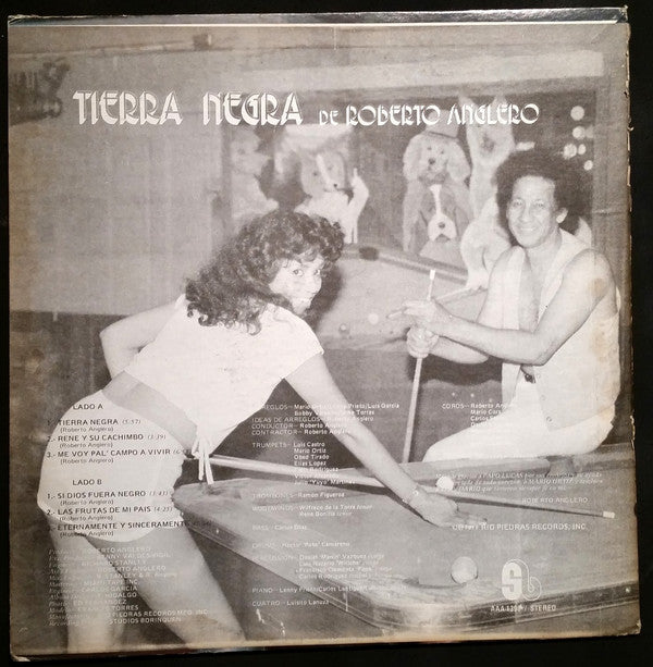 Tierra Negra (3) De Roberto Angleró : Tierra Negra (LP, Album)