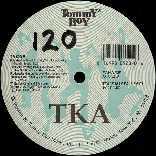 TKA - Maria vinyl record, 12" (Very Good Plus (VG+)) | Lulo Records