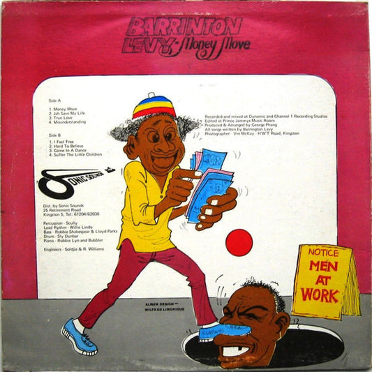 Barrington Levy : Money Move (LP, Album)