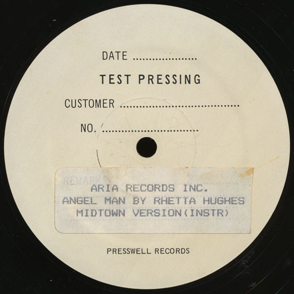 Rhetta Hughes : Angel Man (G.A.) (12", TP)