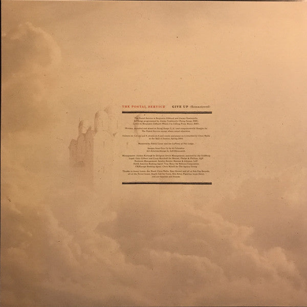 The Postal Service : Give Up (LP, Album, RE, RM)