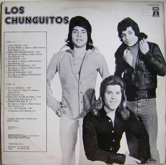 Los Chunguitos : Vive Gitano (LP, Album)