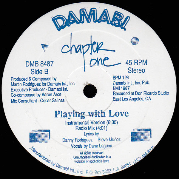 Chapter One : Playing With Love (12")