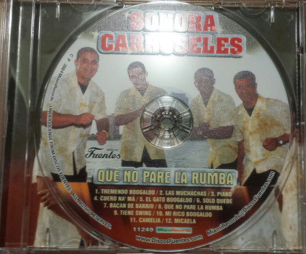 Sonora Carruseles : Que No Pare La Rumba (CD, Album)