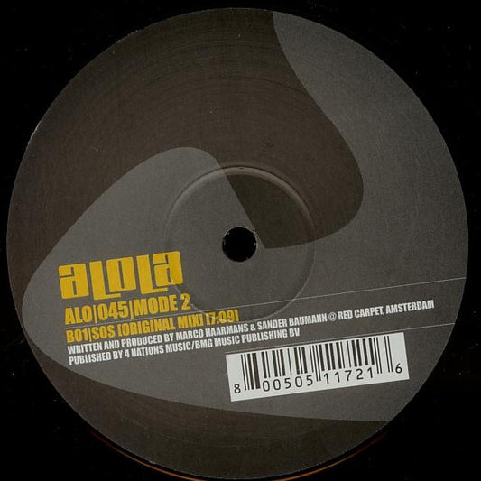 Mode 2 - SOS vinyl record, 12" (Very Good (VG)) | Lulo Records