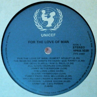 Various : For The Love Of Man (LP, Album, Gat)