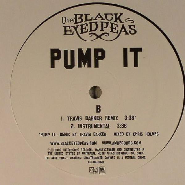 Black Eyed Peas : Pump It (12")