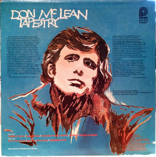 Don McLean : Tapestry (LP, Album, RE)