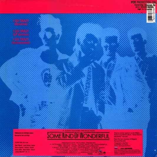 Flesh For Lulu : I Go Crazy (12")