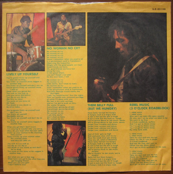 Bob Marley & The Wailers : Natty Dread (LP, Album)