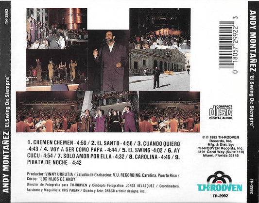 Andy Montañez : El Swing De Siempre (CD, Album)