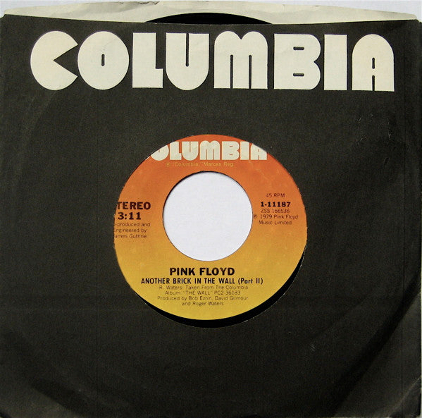 Pink Floyd : Another Brick In The Wall (Part II) (7", RP, Ter)