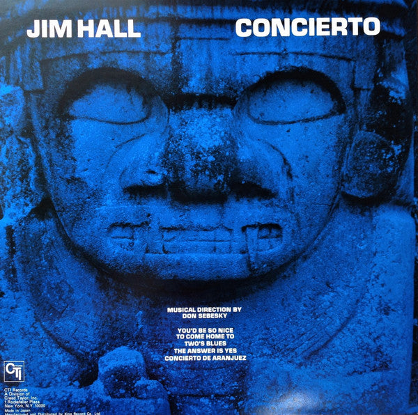 Jim Hall = Jim Hall : Concierto = アランフェス協奏曲 (LP, Album, Ltd, RE)
