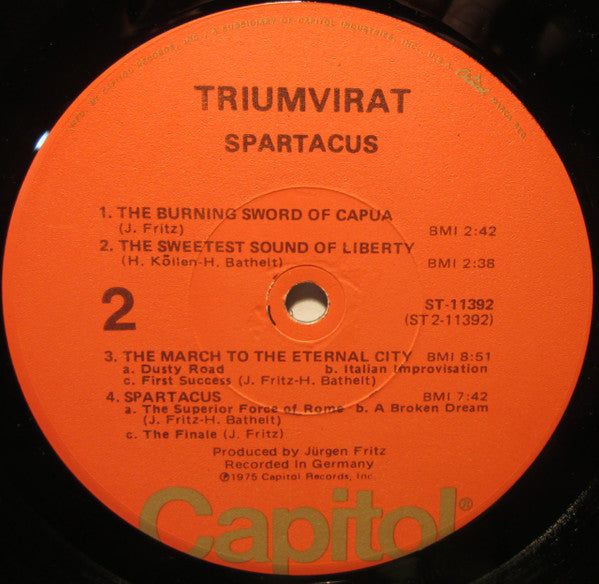Triumvirat : Spartacus (LP, Album)