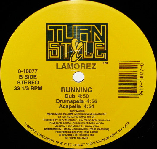 Lamorez : Running (12")