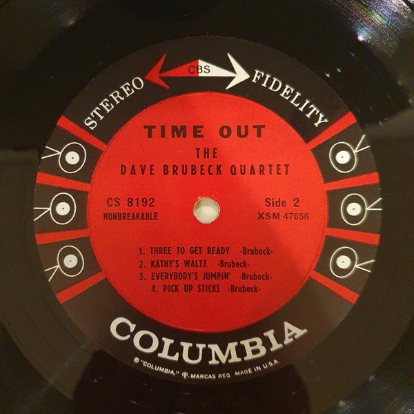 The Dave Brubeck Quartet : Time Out (LP, Album, RP, Pit)