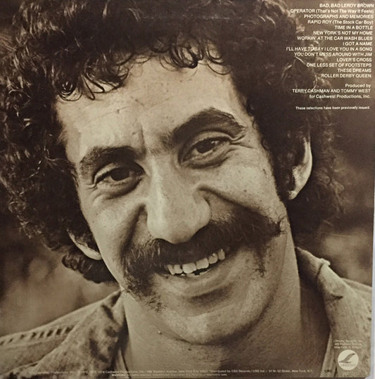 Jim Croce - Photographs & Memories: His Greatest Hits vinyl record, LP (Mint (M)) | Lulo Records