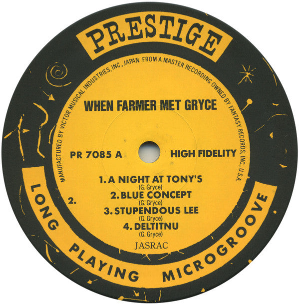 Art Farmer Quintet Featuring Gigi Gryce : When Farmer Met Gryce (LP, Album, Mono, RE)